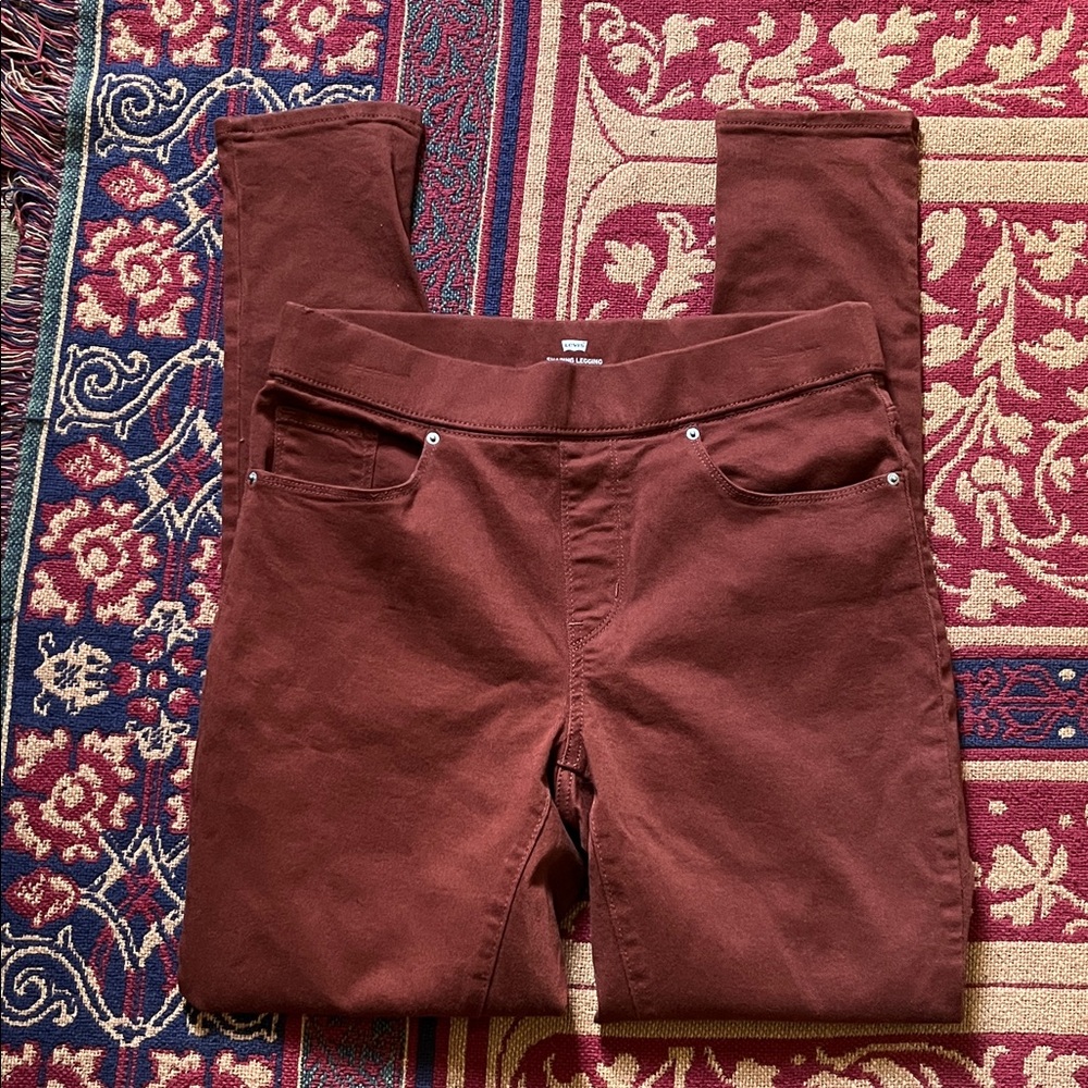 Levi’s Rust Shaping Mid Rise Leggings